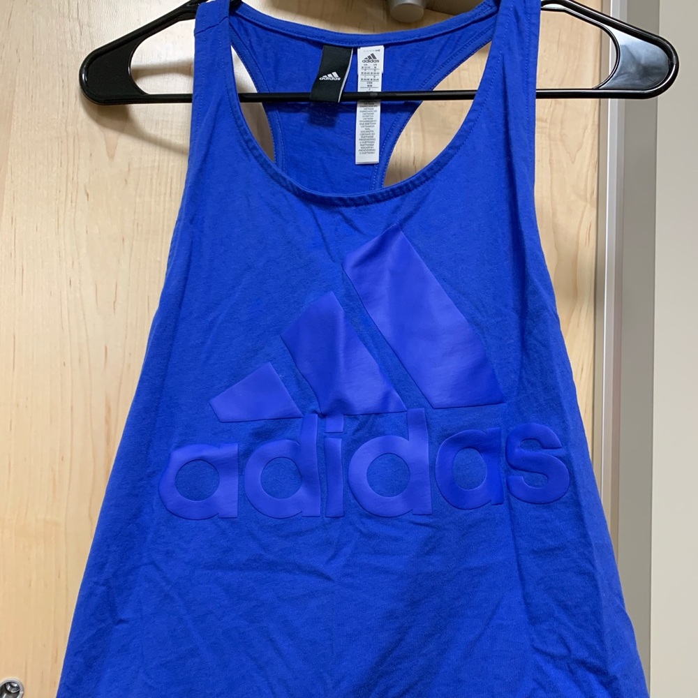 Adidas dark blue Razorback tank!!